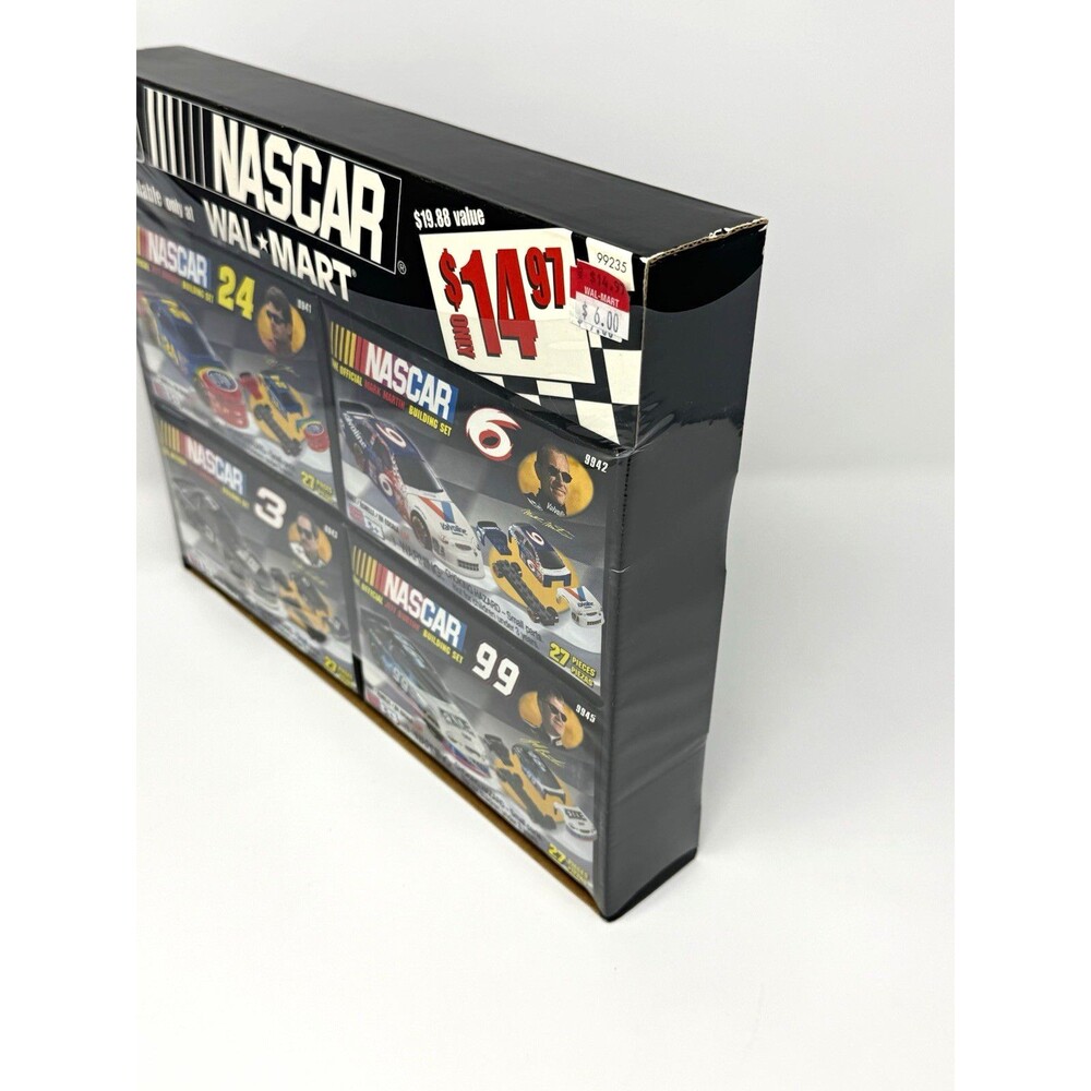 MEGA BLOKS NASCAR 4-Pack Building Set GORDON/MARTIN/EARNHARDT/BURTON